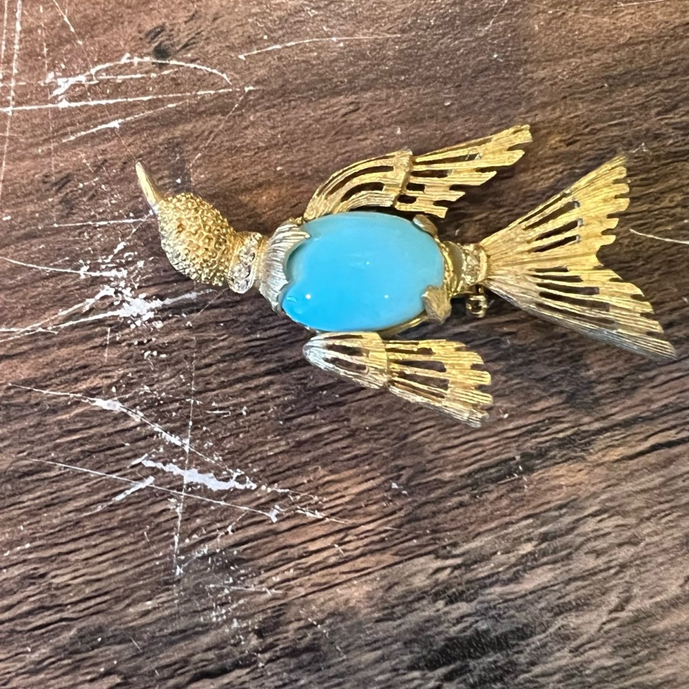 Bird brooch
